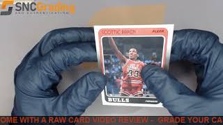 SNC Grading:1988 FLEER SCOTTIE PIPPEN #20 ROOKIE REVIEW(1640027265433)