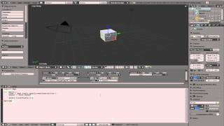 BGE4 - Python in Blender Game Engine - Scale-Resize Objects - Linux.avi