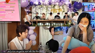 BTS (방탄소년단) FESTA DINNER 2022 REACTION 💜 BTS ‘찐 방탄회식’ #2022BTSFESTA | FULL Twitch VOD Live