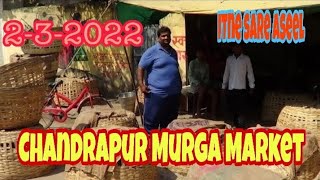 Chandrapur Murga Market, India | Aseel Varieties | Parrot Beak Chickens | Pets Vlogs