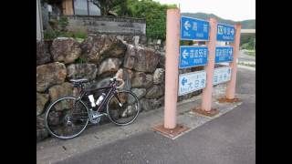 tackの県道自転車走破！　高知県道22号龍河洞公園線　香南市野市町東野→香美市土佐山田町神母ノ木、371号間宮ノ口線