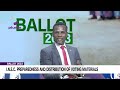 ballot2023 i.n.e.c. preparedness and distribution of voting materials part 1