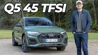 Audi Q5 45 TFSI 2021 review | is petrol best for this X3 and GLC rival? | Chasing Cars