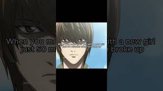 Relatable Anime「 Yagami Light  Edit 」pt.80 Death Note #anime #real #fypシ