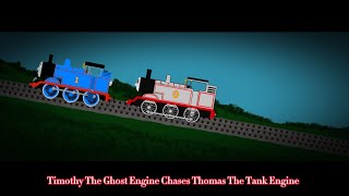 Thomas And Friends: Timothy The Ghost Engine Chases Thomas The Tank Engine!