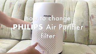 How to change #Philips Air #Purifier Serie 800 filter - AC0820