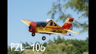 MinimumRC PZL-106 micro airppane kit probably the smallest 4CH RC airplane in the market!