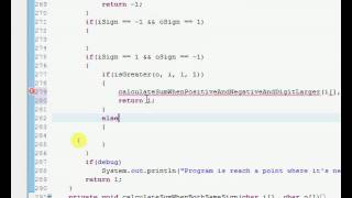 Java Interface add two different signed values (pt 26)