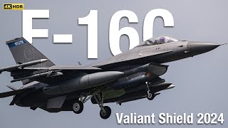 2024.6.14 八戸航空基地 F-16×3 148th FW  演習「バリアント・シールド24」