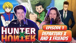 GON'S ADVENTURE BEGINS! | HunterxHunter Married Reaction | 1x1, \