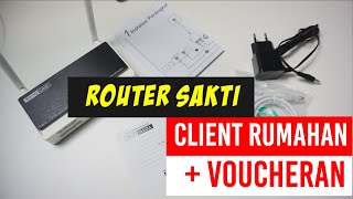 Cara Setting 1 Router untuk PPPoE dan Hotspot Voucher Sekaligus | TOTOLINK N300RT