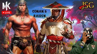 BUFF CONAN  :  Raiden Got Buffed Finally: Mortal kombat 1 Ranked (gameplay)