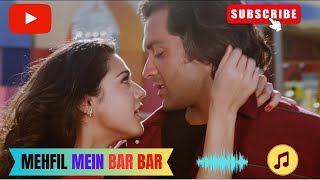 Mehfil Mein Bar Bar || Soldier || Kumar Sanu || Alka Yagnik || Romantic song || Bobby Deol