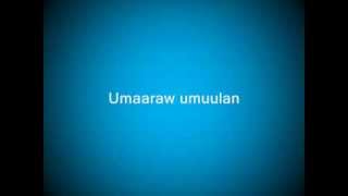 Umaaraw Umuulan by Rivermaya (with lyrics)