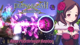 Deathsmiles II X (Switch) - Rosa Playthrough Replay (01-08-22)