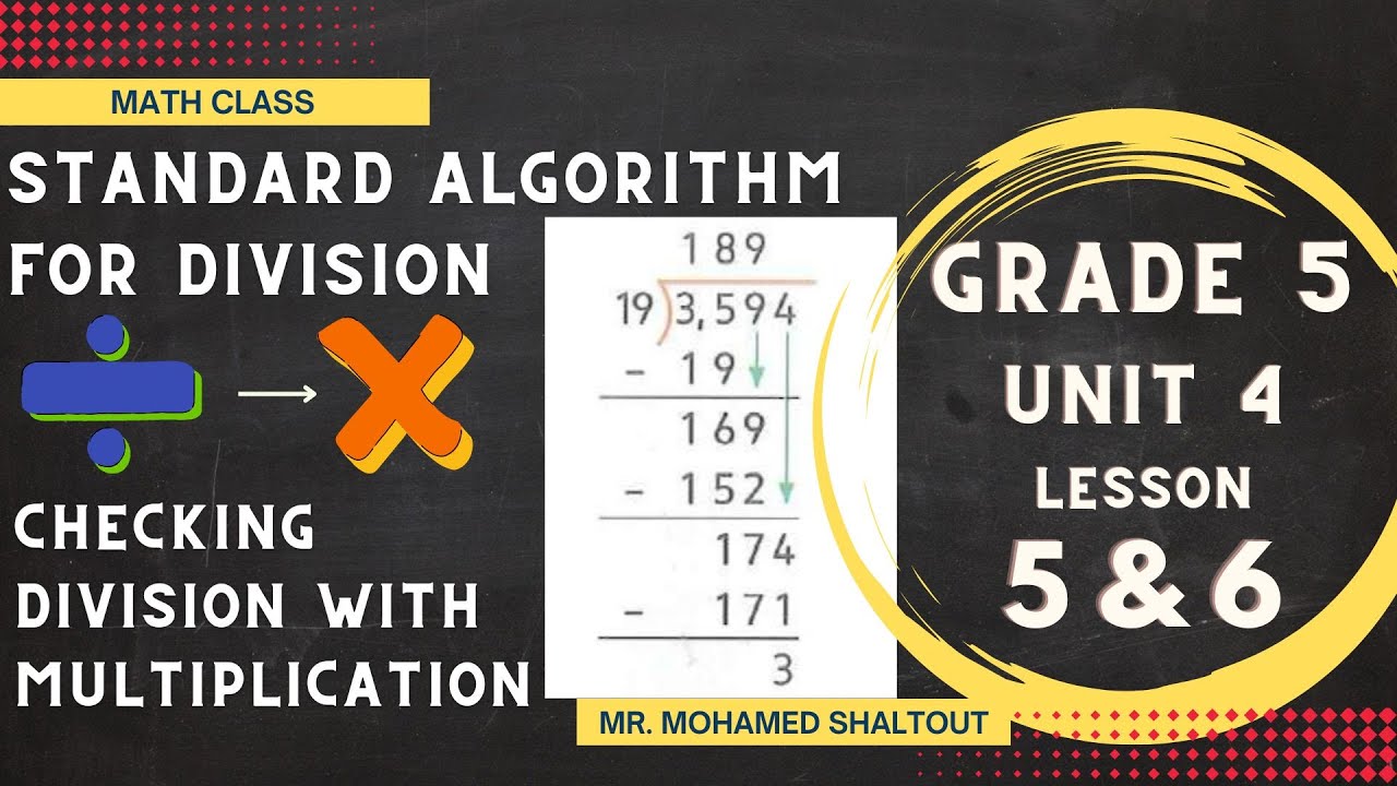 Using Standard Algorithm To Divide Math Grade 5 2023 Youtube