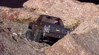 Axial SCX24 1978 K10 Real World Tire Test😲 / RC4WD Interco Thornbirds 1.0