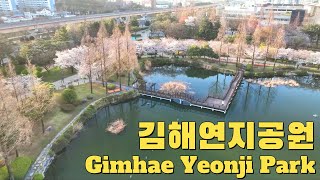 김해연지공원드론영상 Gimhae Yeonji Park drone video