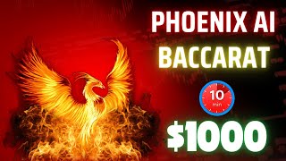 Fast Profits with Auto Baccarat Betting – $1000 in Just 10 Minutes! | Phoenix AI Baccarat Platinum