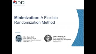 IDDI Webinar: Minimization a Flexible Randomization Method