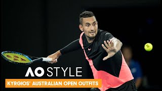 Fashion Hits: Nick Kyrgios' Australian Open Outfits | AO Style