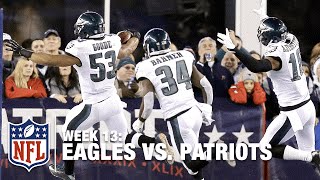 Eagles LB Najee Goode Returns Blocked Punt for TD! | Eagles vs. Patriots | NFL