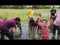 कोकणातील सड्यावर दुर्वा काढतानाची धम्माल मस्ती kokanatil sadyavar durva kadhtana dhammal kokan