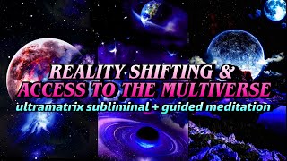 ✨ Shift to Desired Reality \u0026 Multiverse Travelling (+GUIDED MEDITATION)🧘‍♀️ ft.@SubliminalGoddess