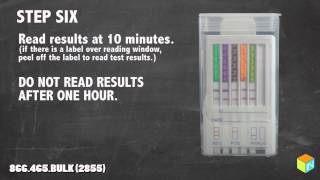 ORALCUBE - One Step Drug Test Procedure
