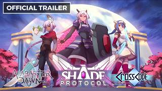 SHADE Protocol x Alabaster Dawn x CrossCode Collabs - Official Announcement Trailer