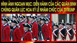 Hình ảnh ngoạn mục: Diễn hành của các quân binh chủng quân lực Hoa Kỳ Lễ Nhậm Chức của TT Trump