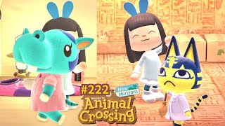 Bye bye Neferti 😱Bertha & Tour de l'île d'Amélie Animal Crossing New Horizons 222