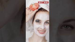 Tomato Skin Care | Skin Whitening \u0026 Glowing #shorts #facepack #beautytips #trending #winterskincare