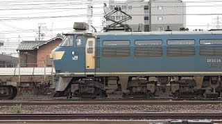 2015,4,5　貨物列車5052レ遅　EF66 24牽引!!