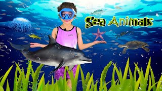 Neva's Fun Guide to 10 Favorite Sea Animals for Kids