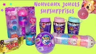 JOUETS SURPRISES NUM NOMS MELTY POP , PIKMI POPS BUBBLE DROPS , MOLANG , YUCK ⎮Reva ytb