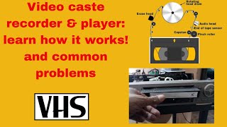 Hands on skills \u0026 live practical Video caste recorder\u0026 player learn how it works and common problems