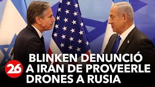 [ESTADOS UNIDOS] Blinken denunció a Irán de proveerle drones a Rusia para atacar a personas