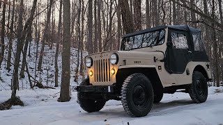 1953 Willys CJ3B Jeep... Road Test