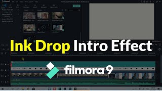 How to Create Ink Drop Intro Effect| Chinese Movie Intro| Filmora 9 Tutorial