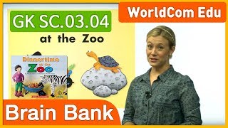 Guided Readers | Brain Bank GK Science | 03.Dinner time at the Zoo | Kids Vocabulary