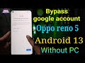 Oppo Reno 5 google account bypass || Frp Bypass Oppo Reno 5 || #opporeno5frp