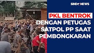 Pembongkaran Bangunan PKL di Bogor Berujung Ricuh - Sindo Prime 26/08