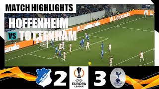 Hoffenheim vs Tottenham 2-3 | Europa League 24/25 Match Highlights