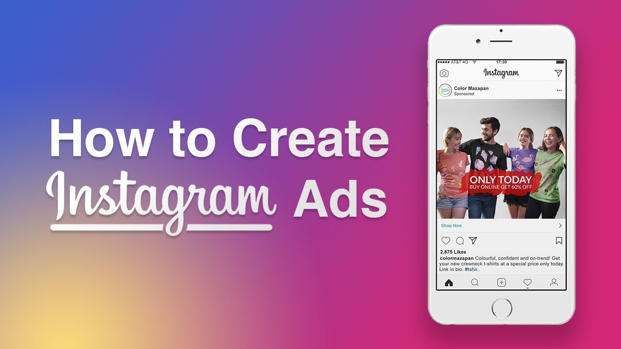 How To Create Instagram Ads - YouTube