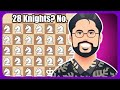 How Many Knights to BEAT Hikaru?