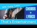 Thats Entertainment. Learn Chords and Lyrics