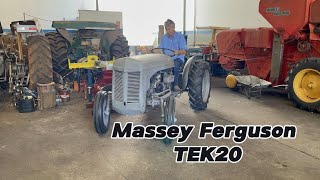 MASSEY FERGUNSON TEK20 || old tractor made for coffee and fruit cultivation