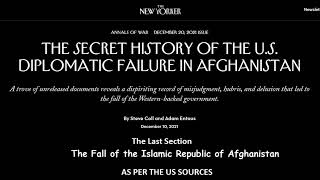 The Secret History of the U.S. Diplomatic Failure in Afghanistan
