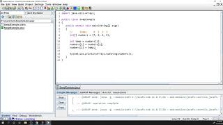 Swapping Values in an Array